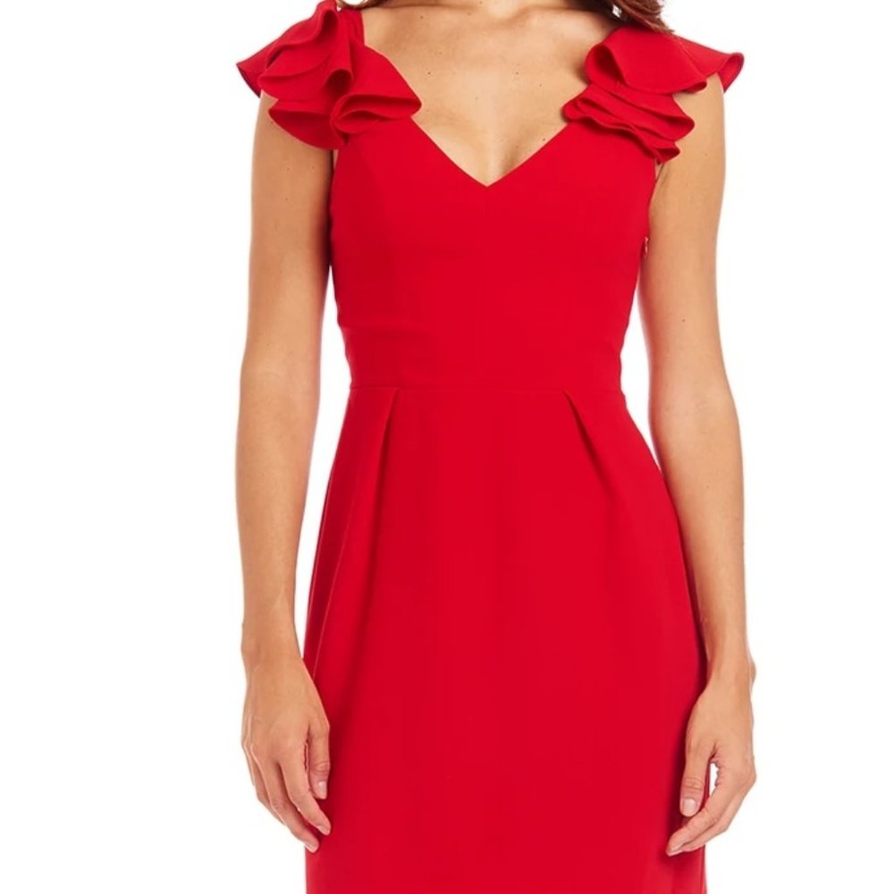 Amanda Uprichard Red Gimlet Dress